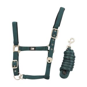 ca00039a-huntergreen-nylon-halter-and-braided-lead-rope-set-for-horse-supreme-huntergreen