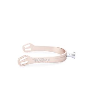 tsvflatrosegold-spurs-for-horse-tech-stirrups-verona-flat-rosegold-one-size