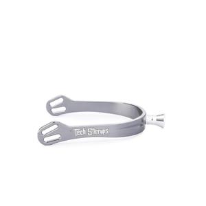 tsvflattitanium-spurs-for-horse-tech-stirrups-verona-flat-titanium-one-size
