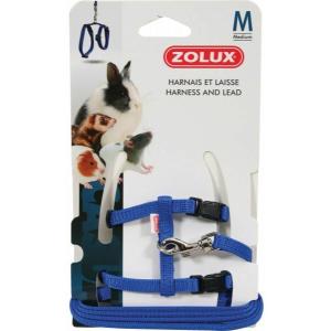 207107-casual-rodent-harness-and-leash-kit-zolux-blue-blue-m