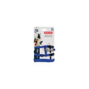 207117-casual-rodent-harness-and-leash-kit-zolux-blue-xl