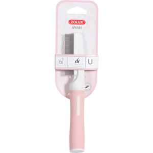 550014-flea-comb-for-cats-zolux-anah-pink-white-one-size